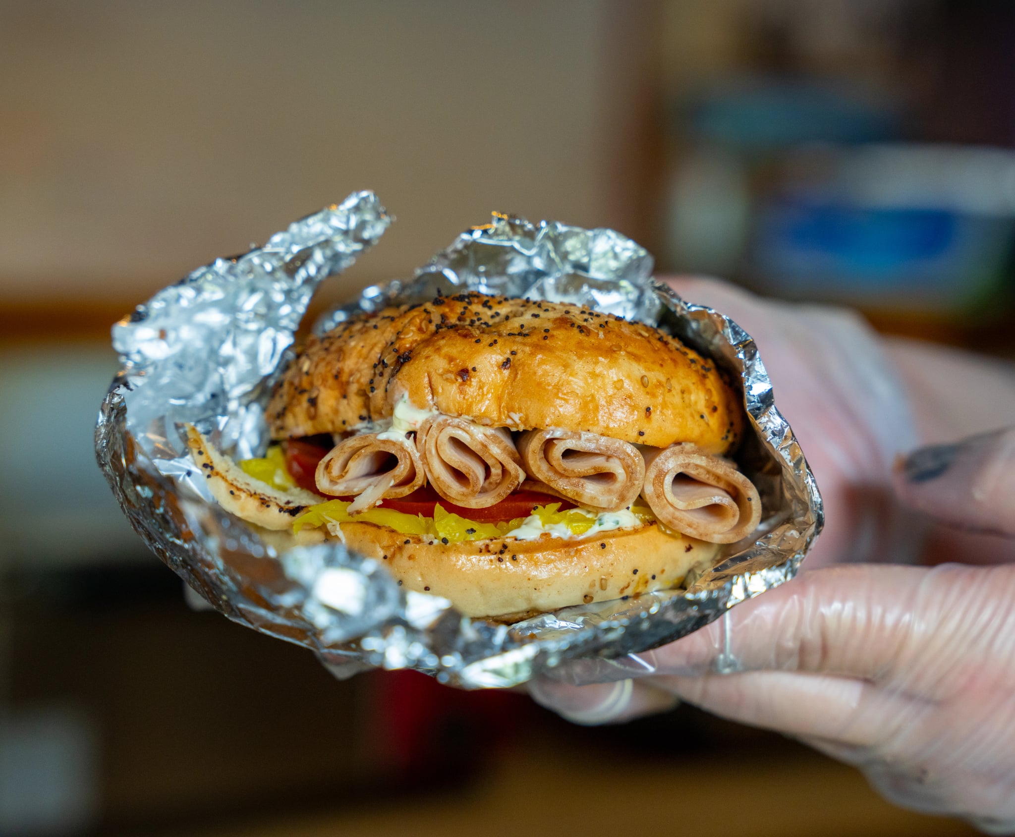 Davey's Delicious Bagels - Food