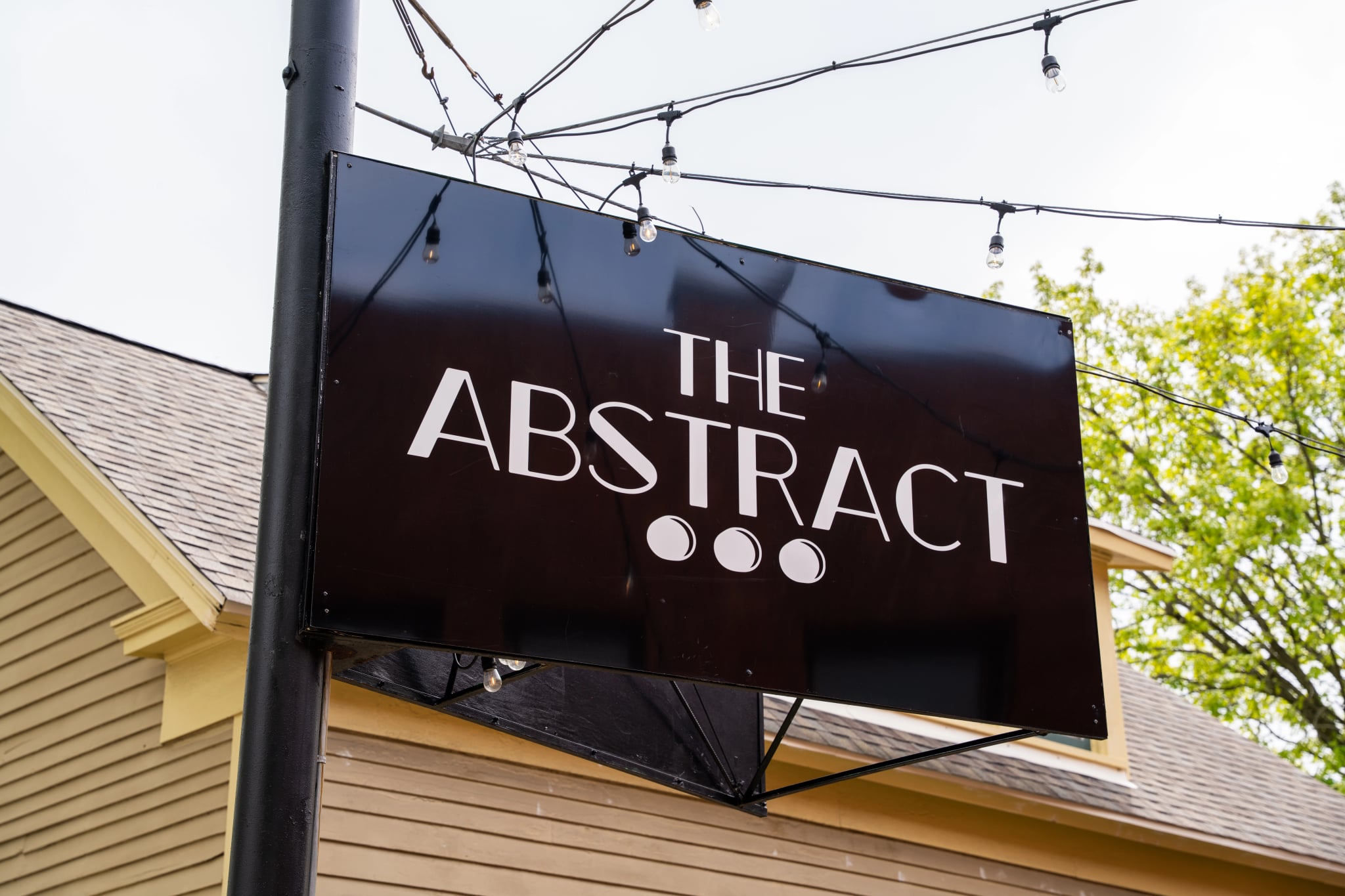 The Abstract - Sign Closeup
